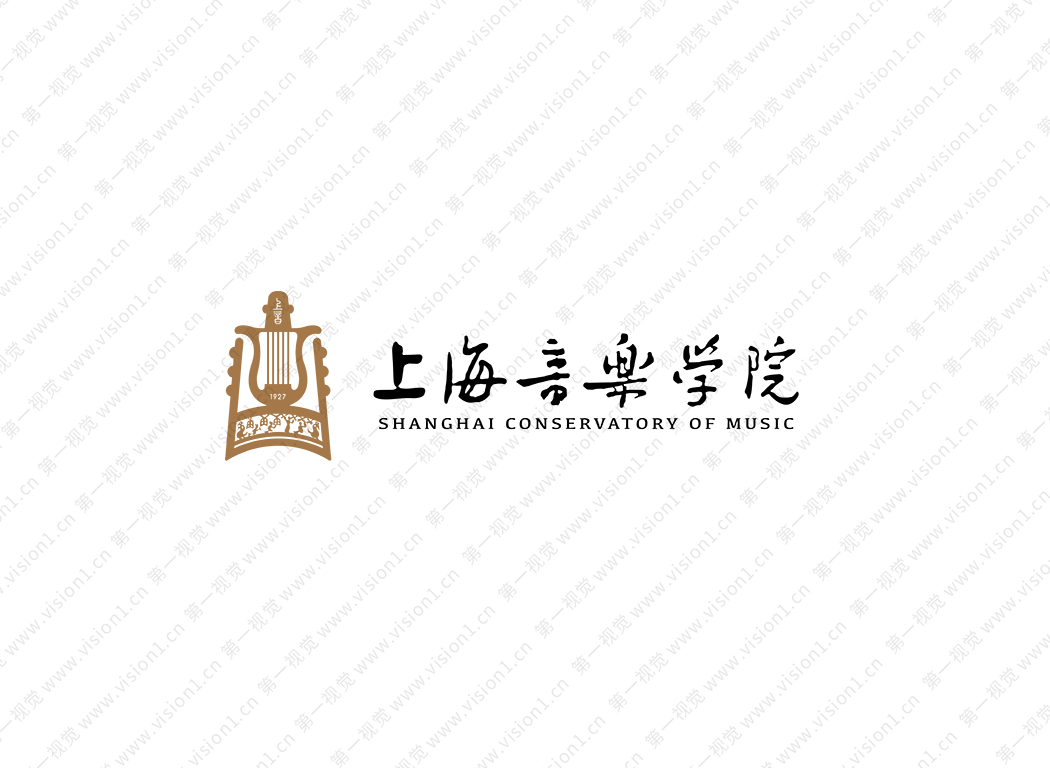 大學校徽系列:上海音樂學院標志矢量圖