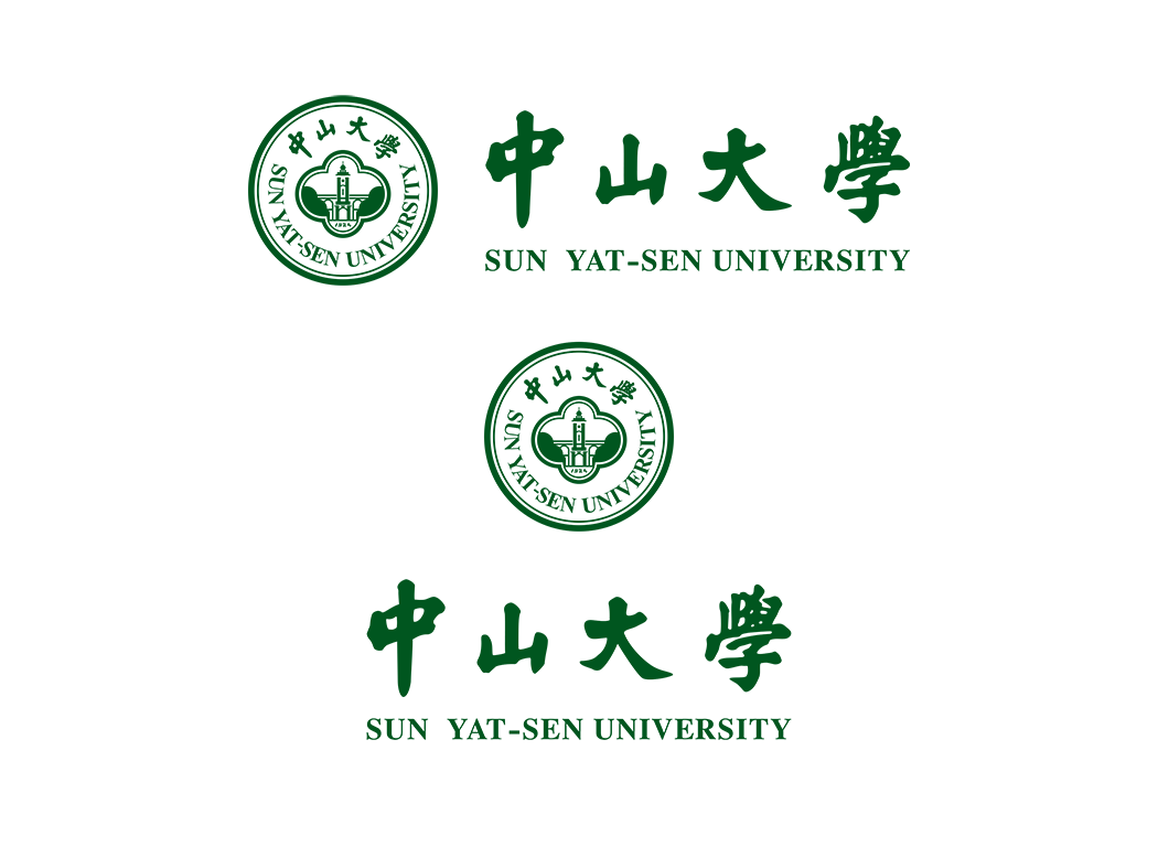 大學校徽系列:中山大學標志矢量圖