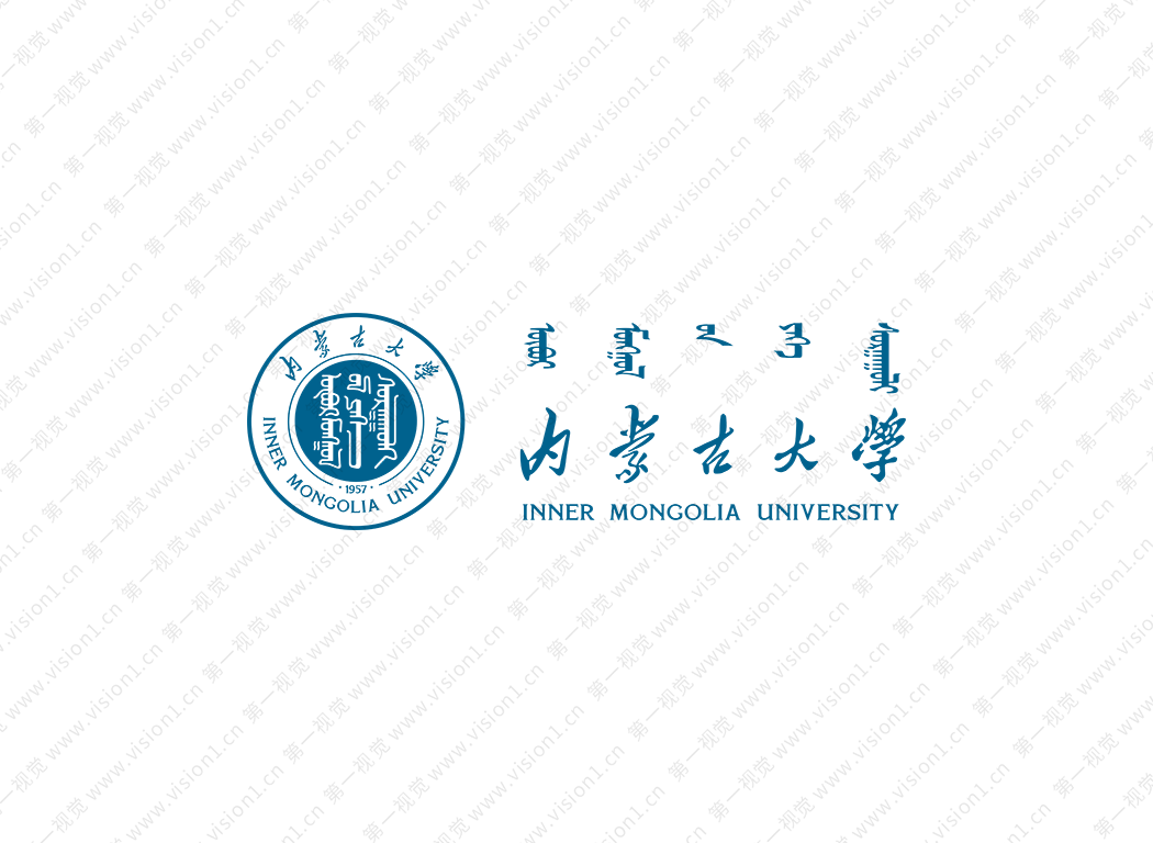 大學(xué)校徽系列:內(nèi)蒙古大學(xué)標(biāo)志矢量圖