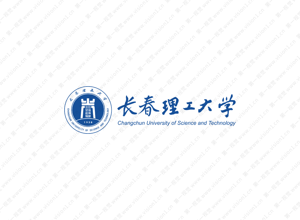 長春理工大學(xué)校徽標志矢量圖