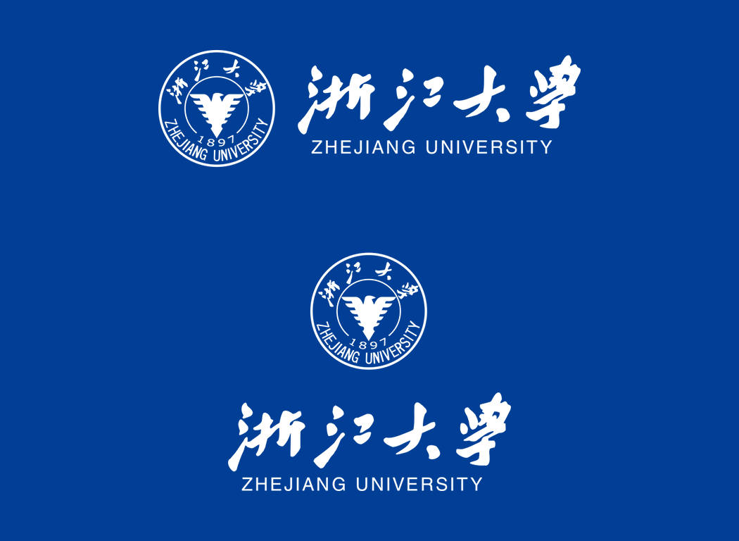 大學校徽系列:浙江大學標志矢量圖