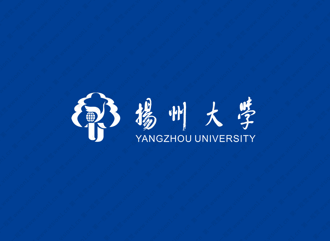 大學校徽系列:揚州大學標志矢量圖