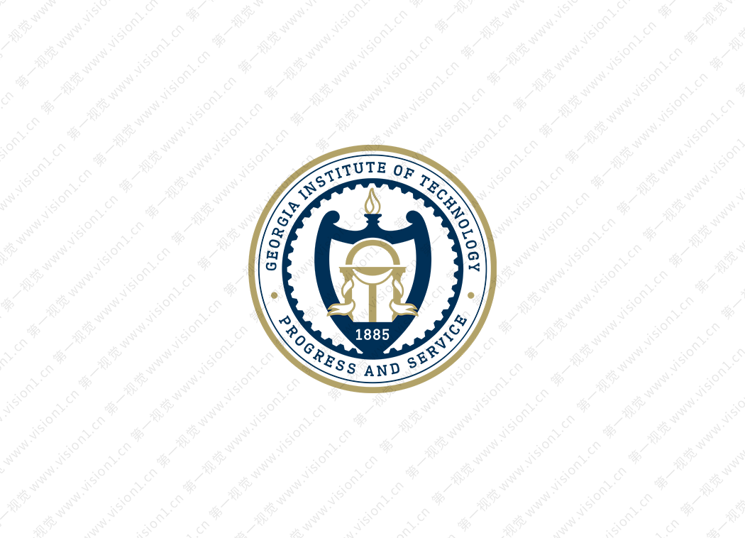 佐治亞理工學(xué)院校徽logo矢量圖