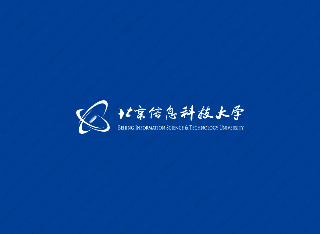 北京信息科技大學校徽標志矢量圖