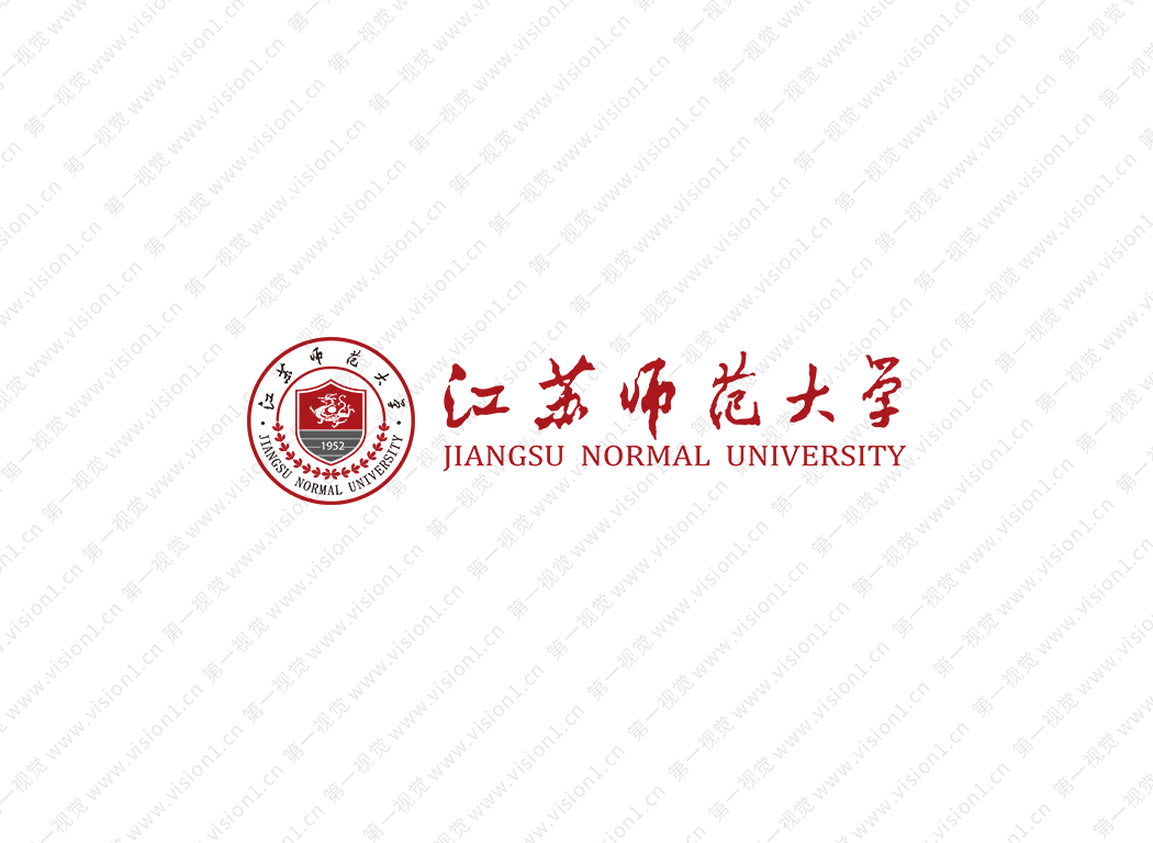 江蘇師范大學(xué)校徽標(biāo)志矢量圖