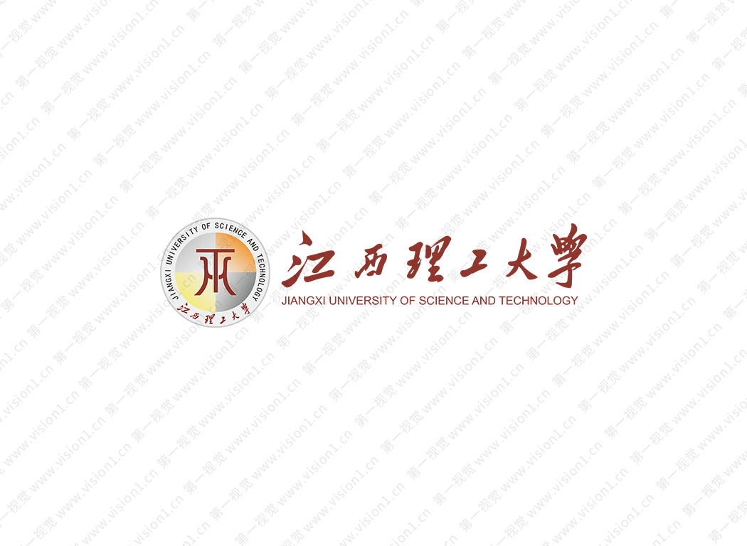 江西理工大學(xué)校徽標(biāo)志矢量圖