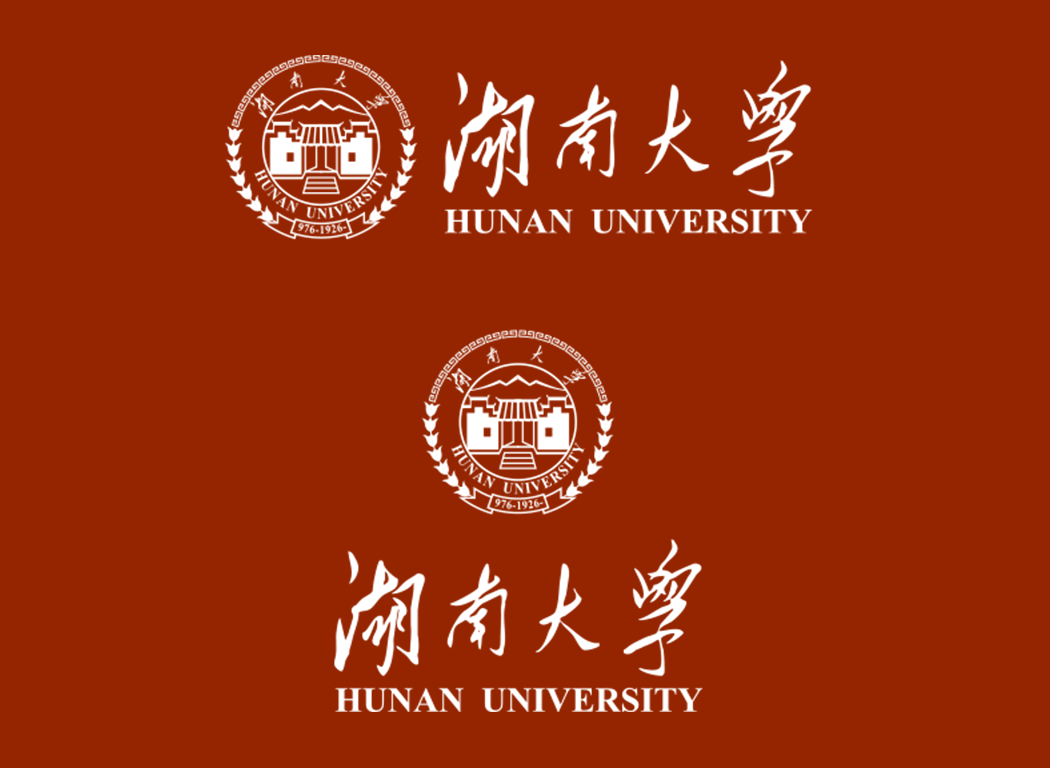 大學(xué)校徽系列:湖南大學(xué)標(biāo)志矢量圖