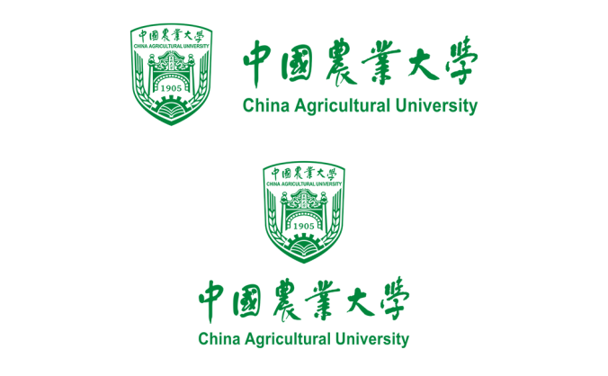 大學校徽系列:中國農業大學標志矢量圖