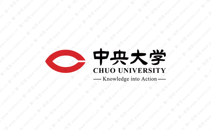 日本中央大學校徽logo矢量圖