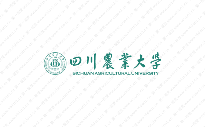 大學校徽系列：四川農業大學標志矢量圖