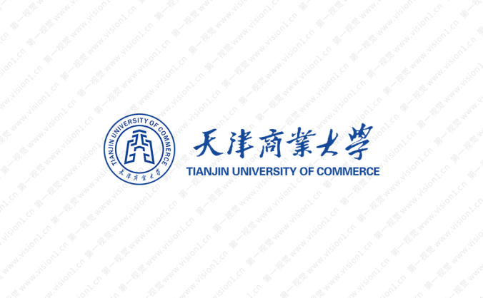 大學校徽系列:天津商業大學標志矢量圖