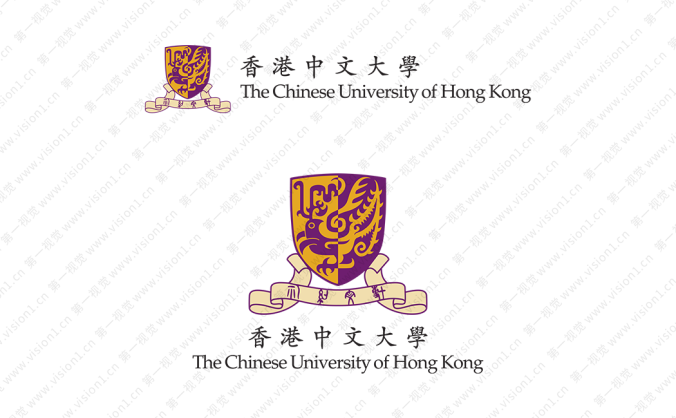 大學(xué)校徽系列：香港中文大學(xué)標(biāo)志矢量圖