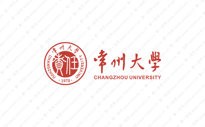 大學校徽系列: 常州大學標志矢量圖