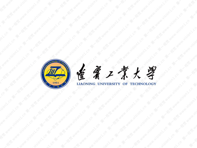 遼寧工業大學校徽標志矢量圖