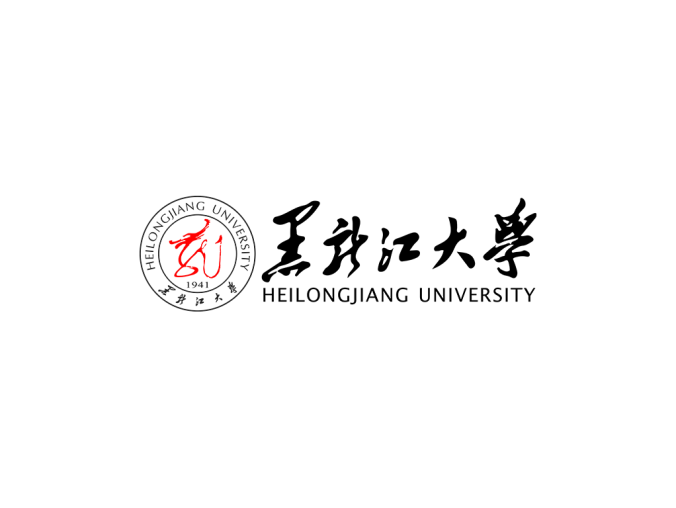 黑龍江大學(xué)校徽標志矢量圖