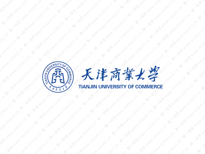 大學(xué)校徽系列:天津商業(yè)大學(xué)標(biāo)志矢量圖