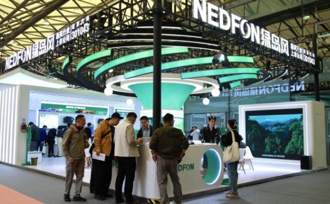 綠島風亮相2026上海酒店展!硬核展示全場景酒店健康空氣解決方案